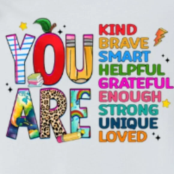 You Are Kind Back To School Tee, Funny Teacher Tee - Picture 2 of 3